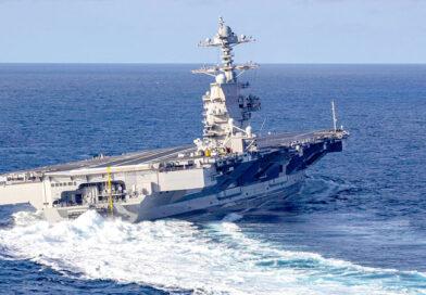 Американският самолетоносач „Джералд Форд“ отива за ремонт на о. Крит след пожар на борда