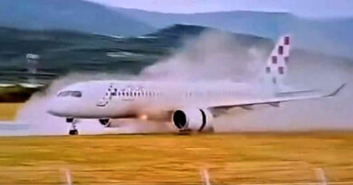 Самолет на Croatia Airlines излезе от пистата след прекъснато излитане в Сплит